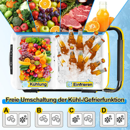 Hengda 50L Auto Kompressor Kühlbox elektrisch, Kühlung bis -20 °C
