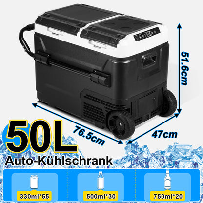 Hengda 50L Auto Kompressor Kühlbox elektrisch, Kühlung bis -20 °C
