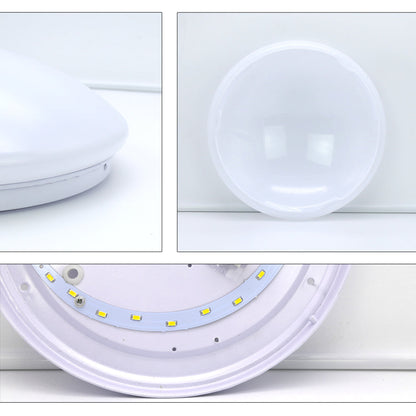 Hengda LED Deckenlampe mit Bewegungsmelder Deckenleuchte mit Tageslichtsensor Warmweiss 12W 960 Lumen Ø24 cm