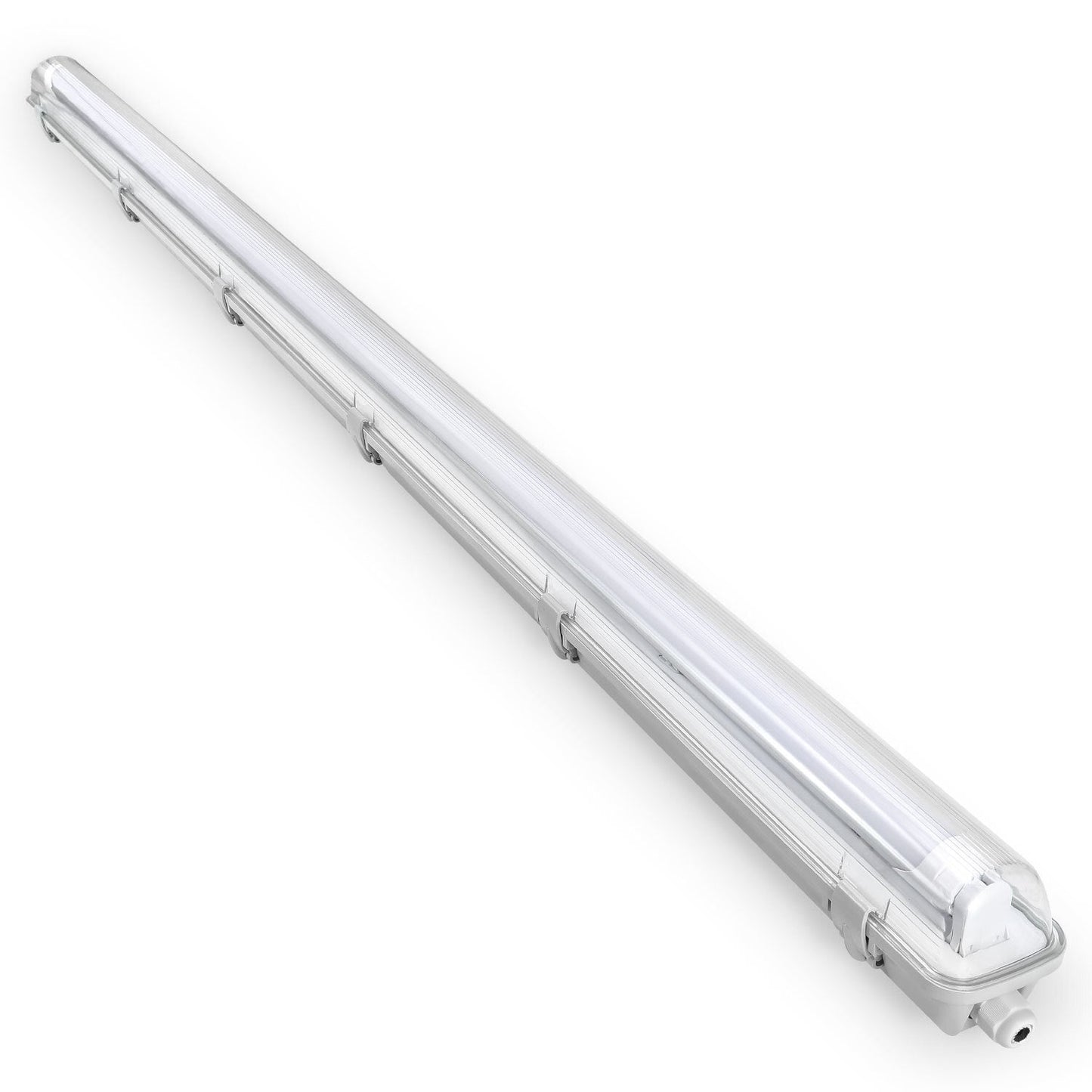 Hengda LED Feuchtraumleuchte 18W/24W, Wannenleuchte 4000K Neutralweiß, T8 LED Röhre, Feuchtraumlampe IP65 Wasserfest Röhrenlampe, Werkstattlampe