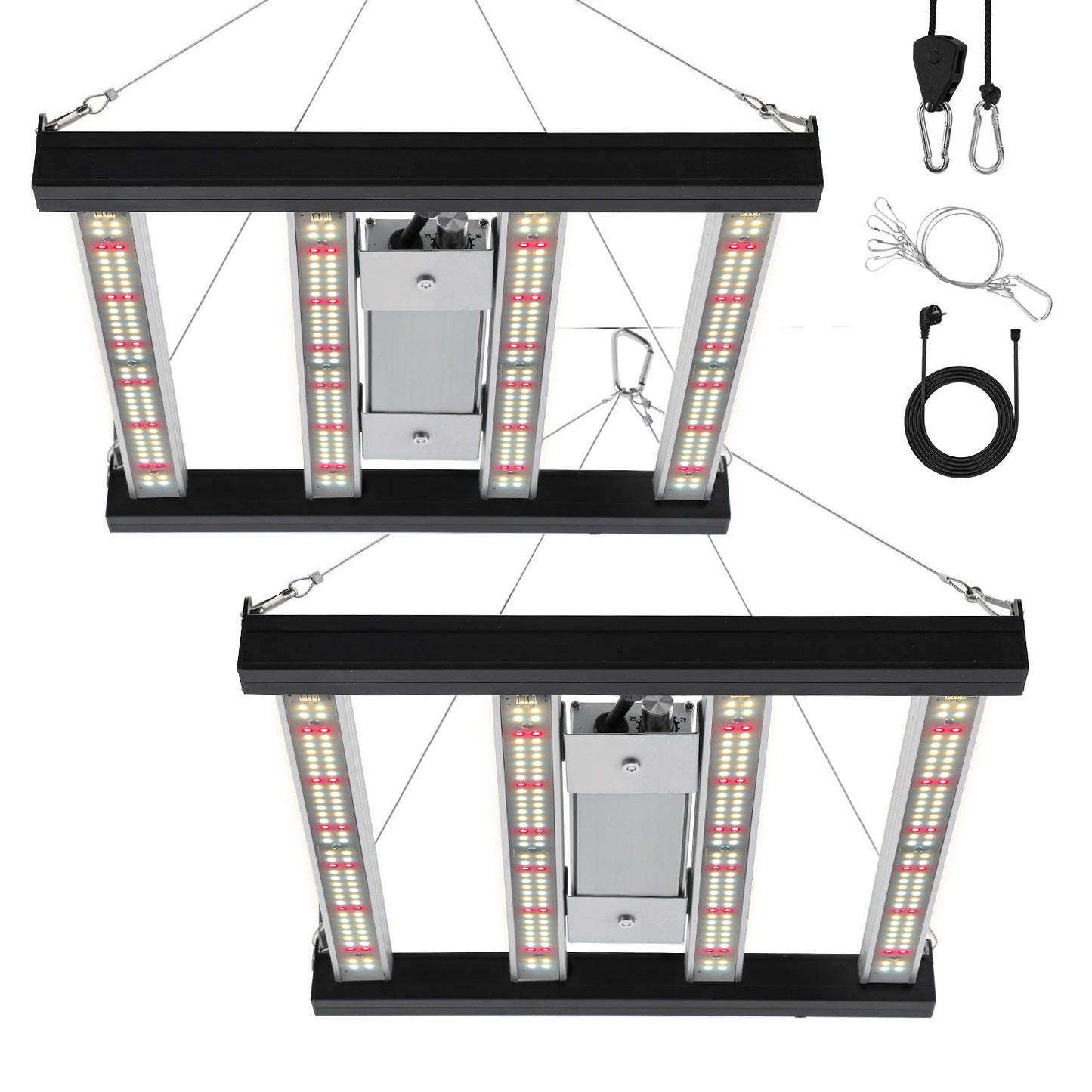 Hengda 150W LED Pflanzenlampe, LED Vollspektrum Grow Lampe, Grow Light Dimmbare, Wachstumslampe