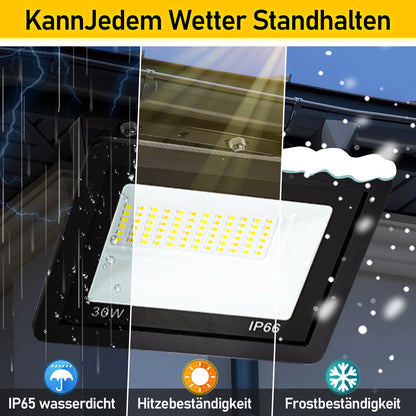 Hengda LED Strahler Außen Dimmbar, LED Fluter 3000K/4000K/6500K, IP66 Wasserdicht Scheinwerfer (kein Stecker)