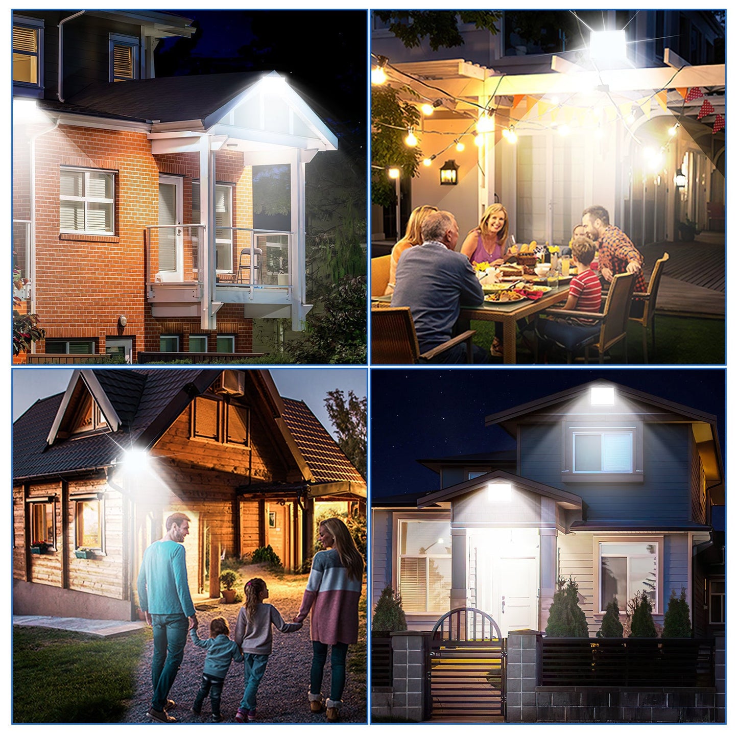 Hengda LED Strahler Außen 10–200W | LED Fluter 6000K Kaltweiß | IP65 Wasserdichter Außenstrahler mit 120° Abstrahlwinkel für Garten, Hof, Garage & Fassadenbeleuchtung (ohne Stecker)