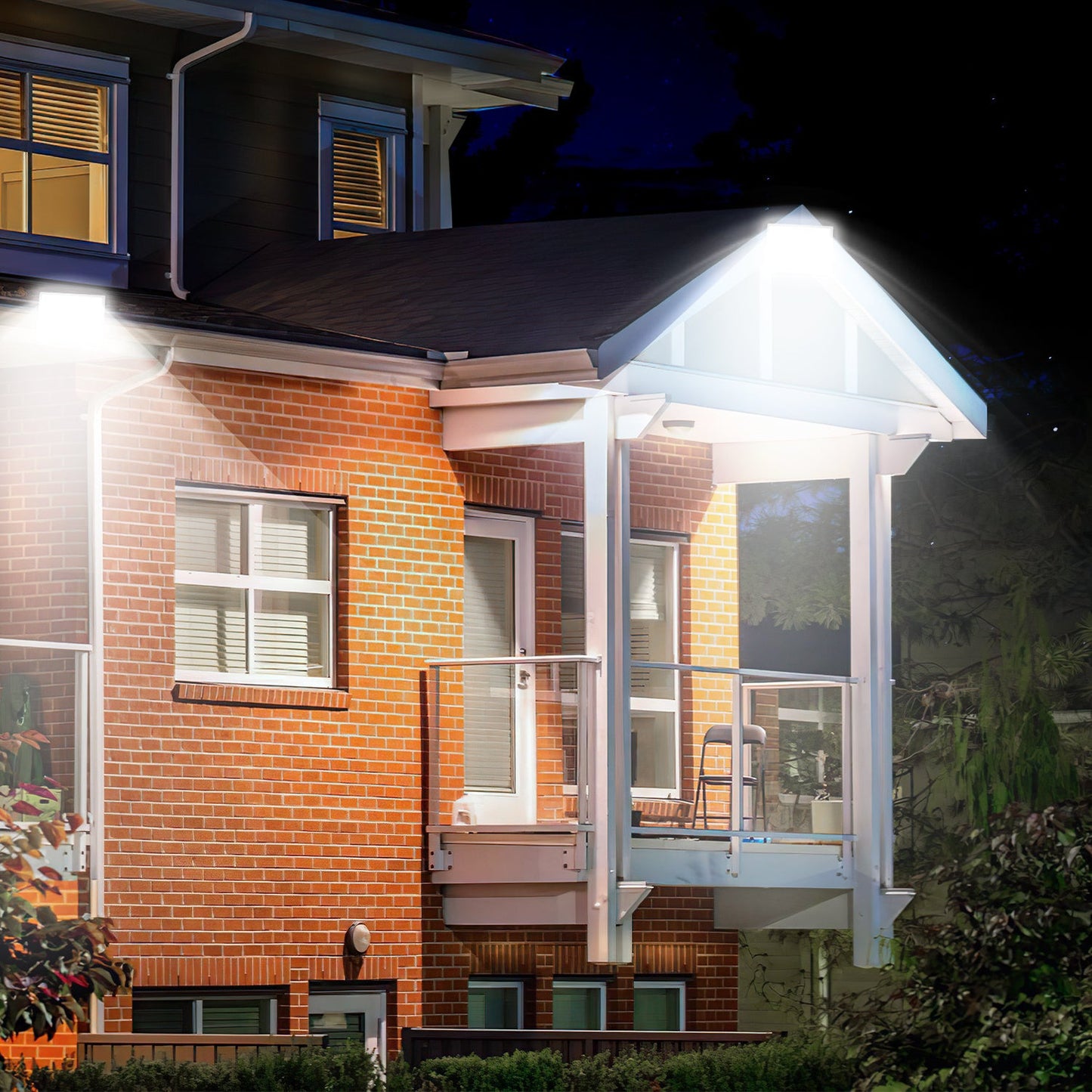 Hengda LED Strahler Außen 10–200W | LED Fluter 6000K Kaltweiß | IP65 Wasserdichter Außenstrahler mit 120° Abstrahlwinkel für Garten, Hof, Garage & Fassadenbeleuchtung (ohne Stecker)