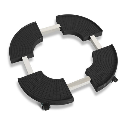 Hengda Pflanzenroller Rund, Blumenroller Einstellbar Ø38-54cm