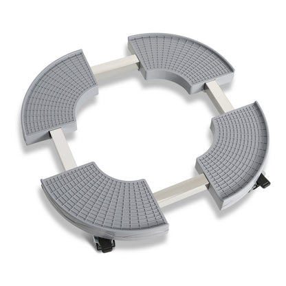 Hengda Pflanzenroller Rund, Blumenroller Einstellbar Ø38-54cm