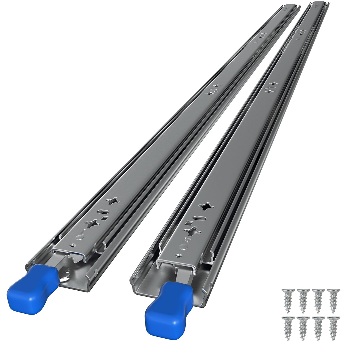 Hengda Schwerlast Schubladenschienen, 53mm Breite Schwerlastauszug Verriegelbar