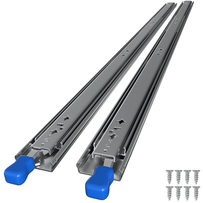 Hengda Schwerlast Schubladenschienen, 53mm Breite Schwerlastauszug Verriegelbar