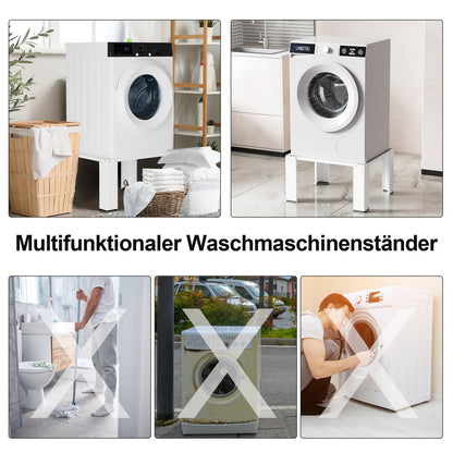 Hengda Waschmaschinen Untergestell, Waschmaschinensockel , Waschmaschinen-Unterschrank, Podest für Waschmaschinen & Trockner