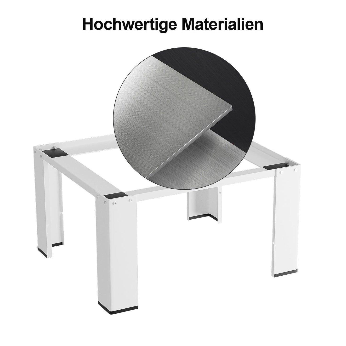 Hengda Waschmaschinen Untergestell, Waschmaschinensockel , Waschmaschinen-Unterschrank, Podest für Waschmaschinen & Trockner