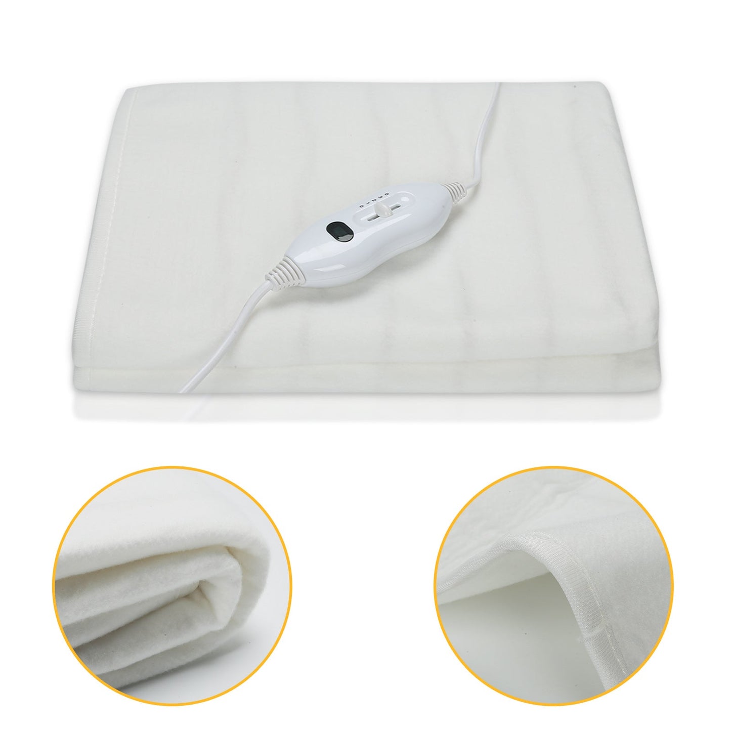 Hengda Wärmeunterbett 3 Temperaturstufen Heizdecke Abschaltautomatik 150 x 80 cm Matratzen Matratzenheizung