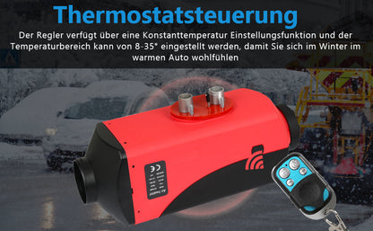 Hengda 5KW 12V Diesel Auto Heizung Standheizung Luftheizung Air Heater LCD PKW LKW