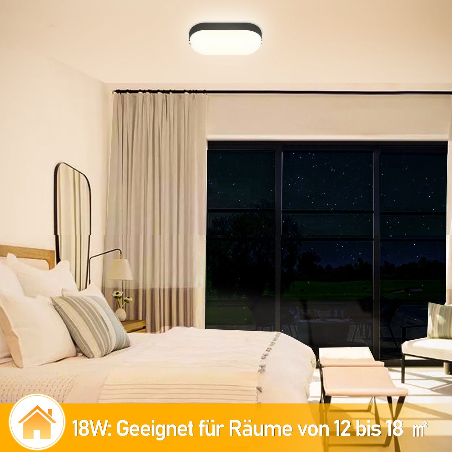  15W LED Außenleuchte Wandleuchte
