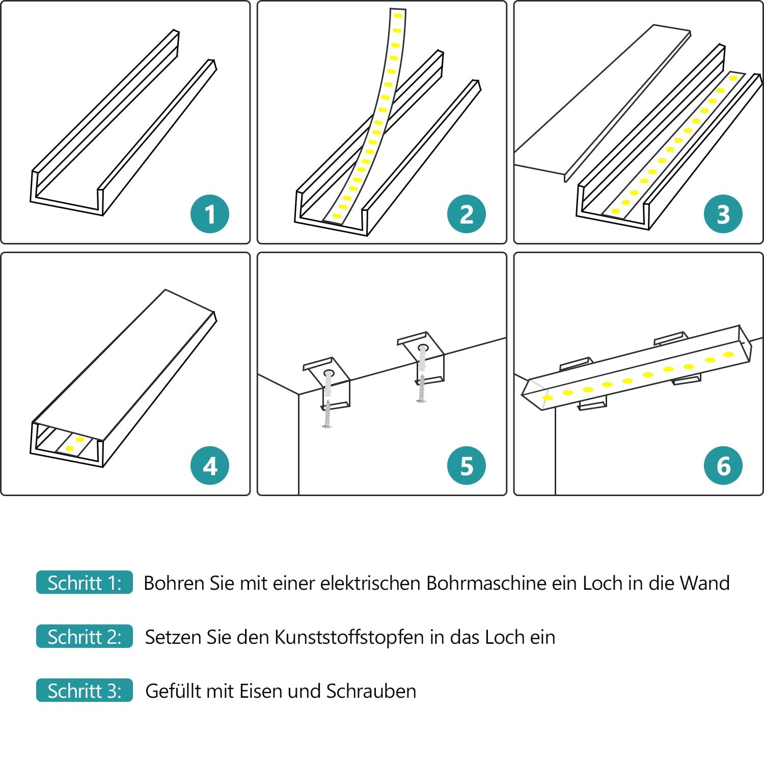 LED Aluminium Profi