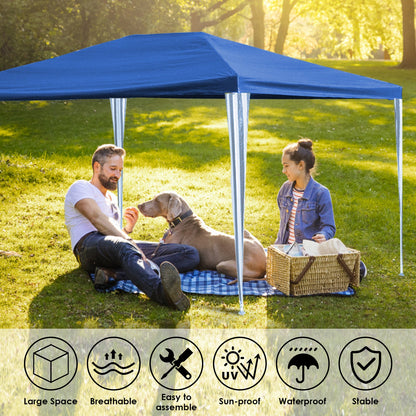 Hengda Gartenpavillon Partyzelt Pavillon Gartenzelt Hochzeit Festzelt 3x3-3x9m