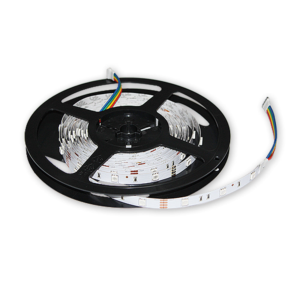 Hengda LED Strip RGB LED Streifen LED Streifenlichter 30 LED 12V Selbstklebend mit 44 Tasten Fernbedienung IP20 LED Band Flexibel für Haus Party Küche [Energieklasse F]