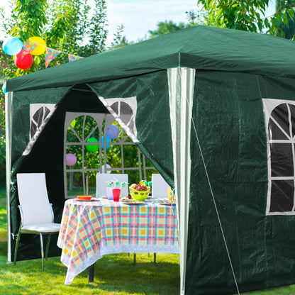 Hengda Gartenpavillon Partyzelt Pavillon Gartenzelt Hochzeit Festzelt 3x3-3x9m