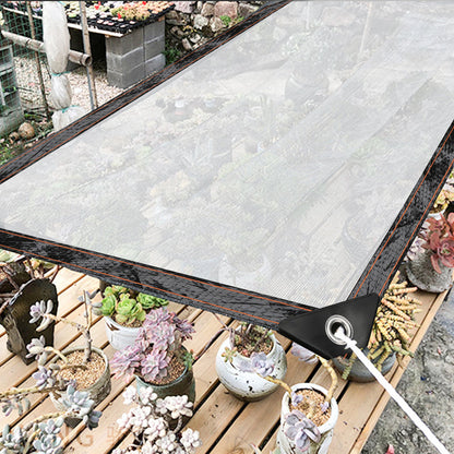 Hengda Abdeckplane Wasserdicht, Transparente Plane mit ösen und Seil, Gartenplane,  für Terrasse Gewächshaus