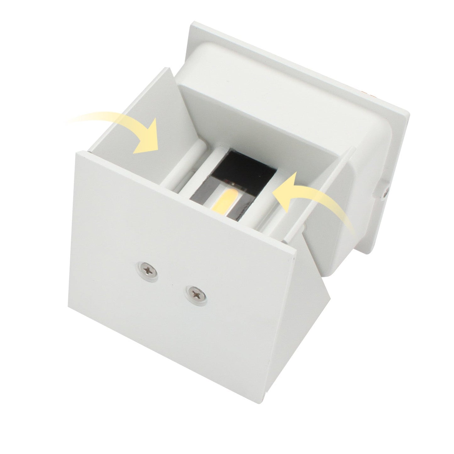 Hengda LED Wandlampe Effektleuchte IP65 Außen Up down Light Deko Wandleuchte 7W/12W