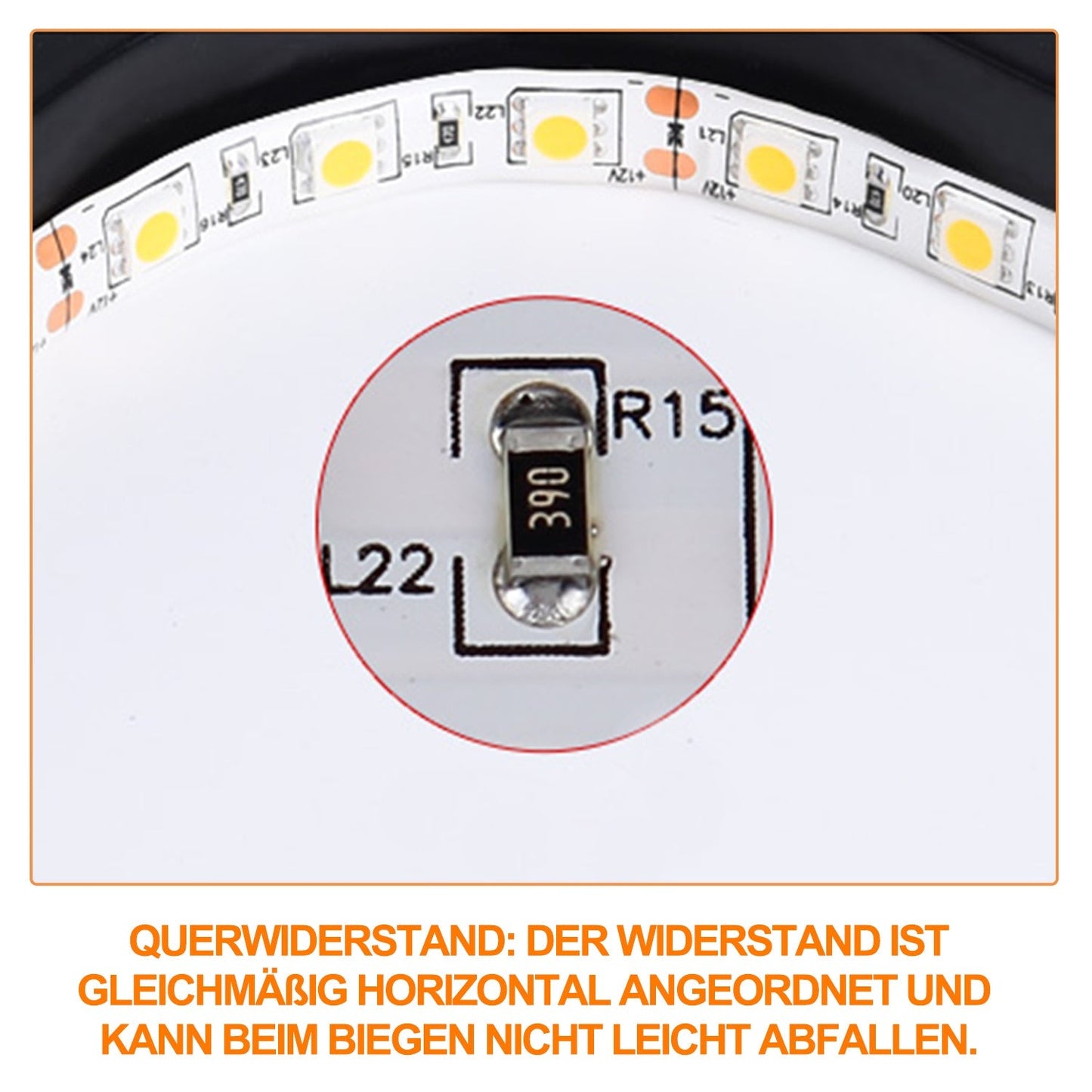 Hengda Led Strip mit 24 Tasten Fernbedienung, RGB 5050 SMD LED Streifen Selbstklebend 12V, led beleuchtung [Energieklasse F]