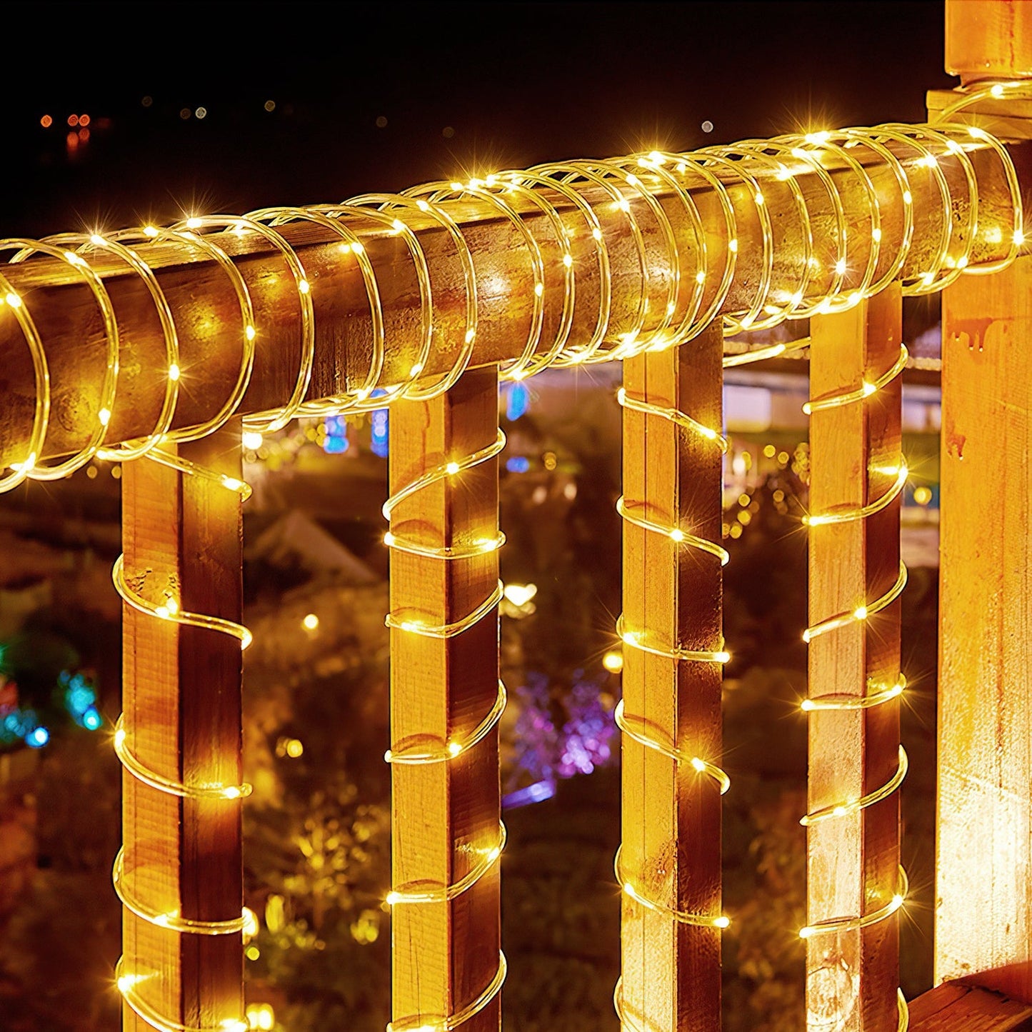 Hengda LED Lichterschlauch Aussen mit Fernbedienung und Timer