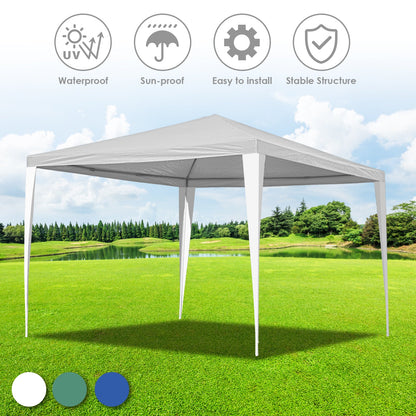 Hengda Gartenpavillon Partyzelt Pavillon Gartenzelt Hochzeit Festzelt 3x3-3x9m