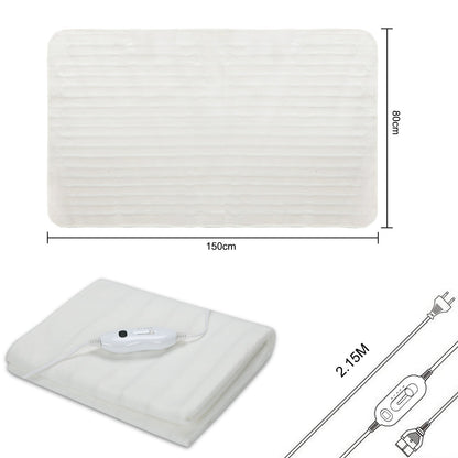 Hengda Wärmeunterbett 3 Temperaturstufen Heizdecke Abschaltautomatik 150 x 80 cm Matratzen Matratzenheizung