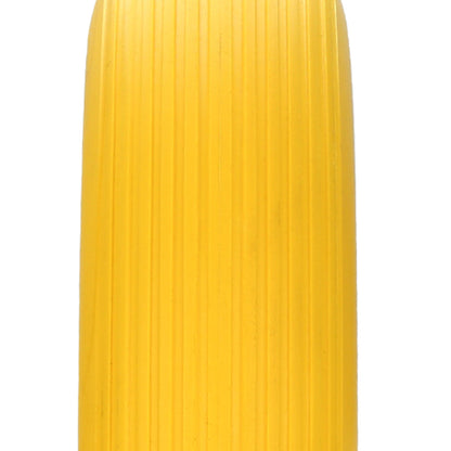 Hengda Schubkarrenrad PU Vollgummi Reifen mit Achse 4.80 4.00-8 Ø 390mm Gummirad, pannensicher, bis 200 kg